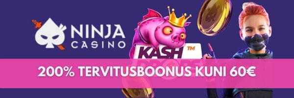 Ninjacasino pakkumine